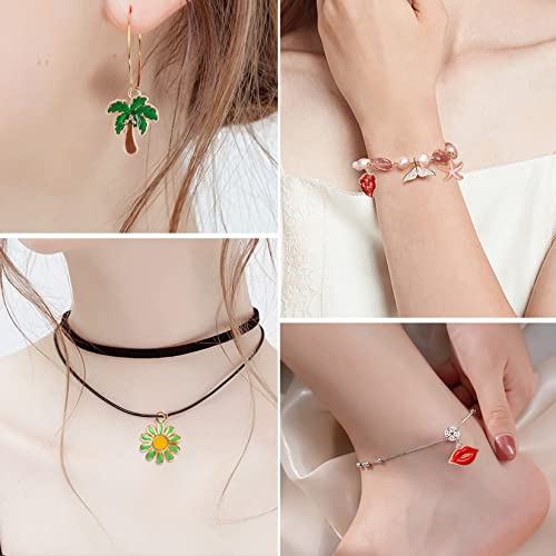 460Pcs Charms For Jewelry Making, Assorted Wholesale Mixed Color Plated Bracelet Charms, Pendants Earring Charms For Bracelets Necklace Keychain Diy Crafting #TOP6