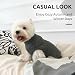 Queenmore Hundepullover mittelgroße Hunde, warm und bequem, Stretch Strickpullover für Dackel, Bichon Frisé, Mops, Jack Russell Terrier, Greyhound, Boston Terrier (Grau, M)