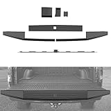 XUTVOTOR Tailgate Molding Trim Compatible with Ford F150 2015-2020, Combined Flex Step Tailgate Protector Cap Top Trim Protector, Replace #FL3Z9940602B, #FO1904135, #FL3Z9941018AB