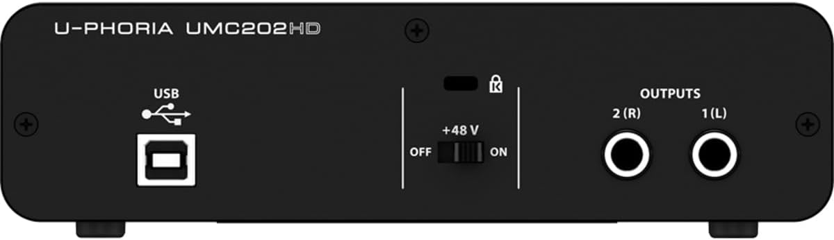 BEHRINGER U-PHORIA 2-Channel UMC202HD