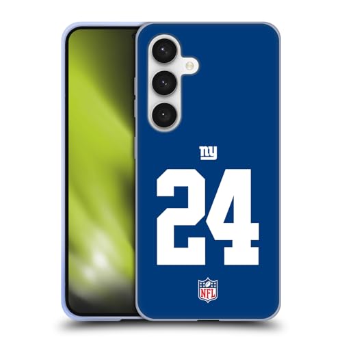 Coque gel New York Giants personnalisable Samsung Galaxy S24 NFL antichoc