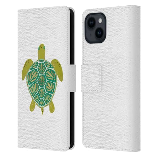 Funda libro iPhone 15 de cuero con tarjetero para evitar arañazos y caídas del móvil