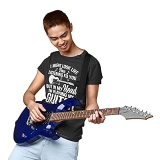 6TN Might ressembler à I’m Listening to You But dans Mon tête I’m de Jeu My Guitare T Shirt - Les Beatles, Paul McCartney, John Lennon, RIngo Starr, George Harrison 6TN Might ressembler à I'm Listening to You But dans Mon tête I'm de Jeu My Guitare T Shirt – Image 3