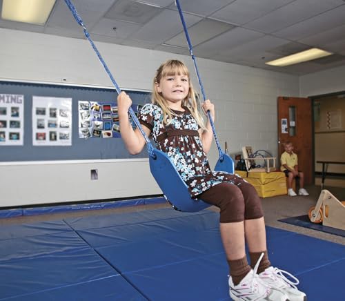 Image of Abilitations Integrations Adjustable Sling Swing includes 2 Carabineers for Two-Point Suspension