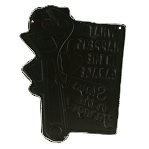 Open Road Brands Funny Garage Embossed Metal Sign #TOP25
