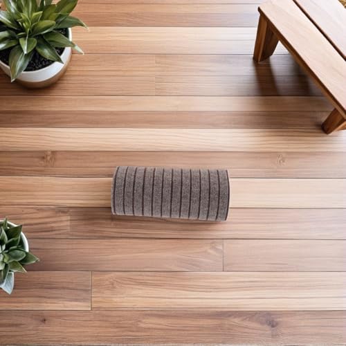 Dalles de moquette adhésives pour chambre chaleureuse et sous-sol isolé - 8