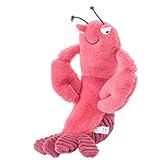 Sheldon Shrimp Plush Toy, Shrimp Plush Toy Marine Animal Stuffed Doll Kawaii Pillow Toy Companion (B Set)