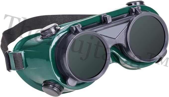 Themujtaba Flip Up Front Welding Goggles Safety Glasses Eye Protection Welder Goggles with Welders Glass Protective Glasses for Welding Soldering Torching Brazing Metal Cutting (B0CMPBM6F3) Amazon Price History, Amazon Price Tracker