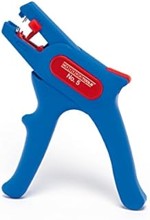 WEICON TOOLS Abisolierzange No. 5 / Automatische Abisolierzange für alle gängigen flexiblen und massiven Leiter von 0,2 - 6,0 mm² / integrierter Seitenschneider bis 2 mm