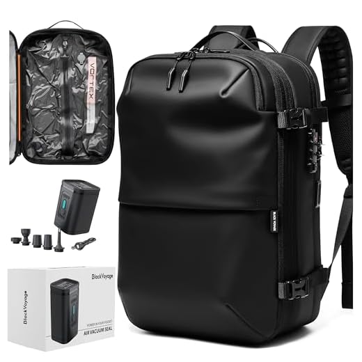Best personal item backpack for international travel Vortex Vacuum Seal Travel Backpack 60L