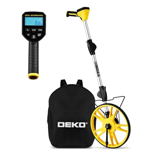 DEKOPRO Digital Measuring Wheel with Storage