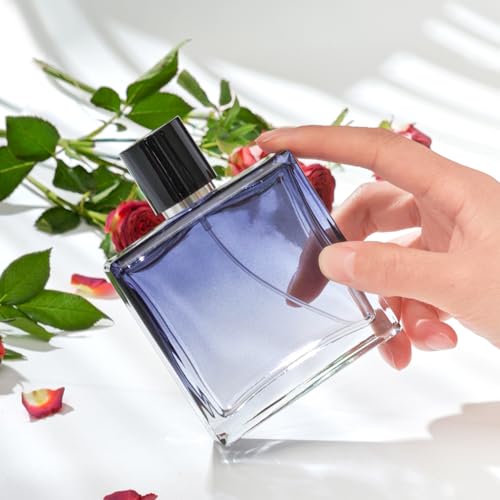 100ml/3.4 Oz Glass Spray Bottle Perfume Atomizer,Empty Refillable Perfume Spray Bottle with 3 Kinds of Dispenser (A3)2