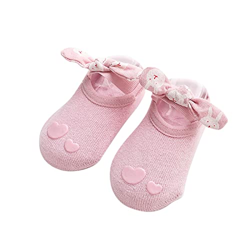Toddler Cute Cartoon Socks Shoes Boys and Girls Socks Shoes Flat Bottoms Non Slip Warm Shoes Baby Walking Shoes
