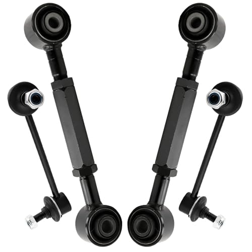 Image of Detroit Axle - Rear Upper Forward Control Arms Assembly Sway Bars Replacement for Honda Accord Acura TL TLX TSX - 4pc Set
