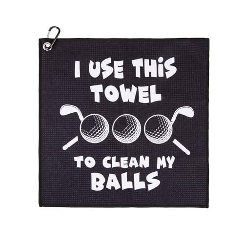 Golf Handtuch,Lustige Golf Geschenke für Männer Ehemann Freund Vater Golfer/Golf Fan,Neuheit Golf Handtücher für Golftaschen mit Clip,Geburtstag, Golf Zubehör.Personalisiertes Golf Ball (Golf#1) Golf Handtuch,Lustige Golf Geschenke für Männer Ehemann Freund Vater Golfer/Golf Fan,Neuheit Golf Handtücher für Golftaschen mit Clip,Geburtstag, Golf Zubehör.Personalisiertes Golf Ball (Golf#1)