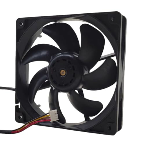Ventilador de refrigeración 12025 para silenciar el estudio de grabación y oficina en casa 5