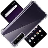 対応 Xperia 1 IV SO-51C SOG06 ケース Xperia 1 IV クリア ケース Xperia1 IV カバー シェル スマホ保護カバー 〔SGS認証 クリア 美しい 光沢感 落下防止 衝撃吸収 保護 頑丈 軽量 傷防止 黄ばみ防止 ソフト 軽薄型 耐衝撃 米軍MIL規格取得〕Xperia 1IV スマホケース カバー背面 ンプロテクター クバー シリコンカバー