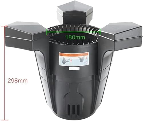 Limpiador automático de superficie para piscina y estanque miniatura 6