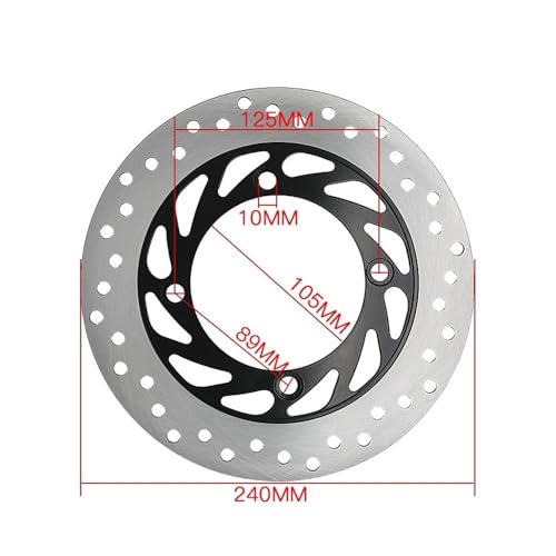 Disque de frein de haute précision pour scooter Honda SH 125i 150i 2009-2021