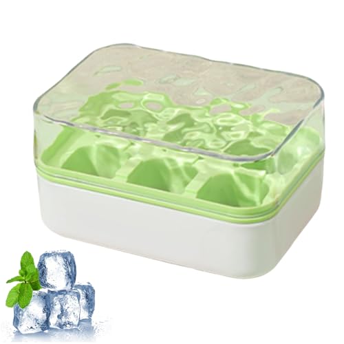 Moldes de hielo para whisky, cubitera, diseño de 6 compartimentos, con fácil extracción para bebidas, cocina, hogar, frigorífico