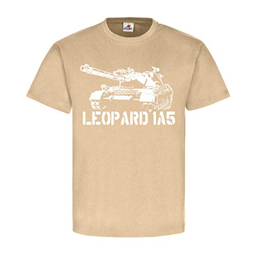 T-shirt armée allemande Leopard 1A5 vêtement militaire beige Leo 9880 taille XX-Large