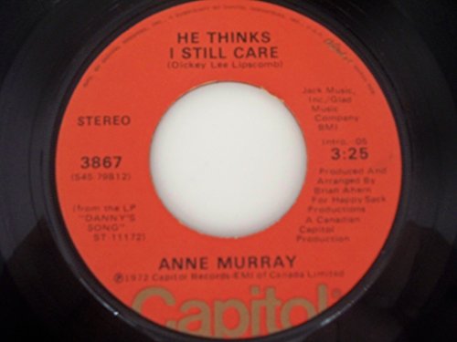 you won't see me / he thinks i still care 45 rpm single