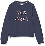 pepe jeans logo 100 Prozent Baumwolle Pepe Jeans Mädchen Sweatshirt Pepe Jeans, Blau (Old Navy 584), 11-12 Jahre (Herstellergröße: 12y/152)