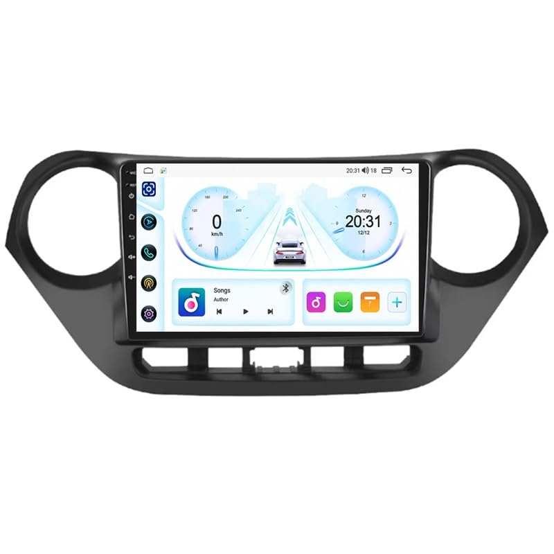 Radio CarPlay para Hyundai I10 que transforma tus viajes diarios con música y mapas inalámbricos