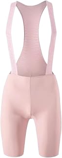 Culotte Corto con Tirantes De Ciclismo para Mujer Culotte con Tirantes De Ciclismo Sin Costuras para Mujer 6 Horas Pad Ropa De Bicicleta De Verano Culote De Bicicleta De Montaña De C, Pink, L