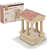 Buroku - Kit di Costruzione Medievale 400 Pezzi | Torre del Castello Realistica | Mattoni di Pietra | Favorisce l'Apprendimento STEM e le Abilità Motorie | Per Bambini e Adulti | Colla