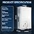GEARPASS Propane Tankless Water Heater, 4.74 GPM 18L Outdoor Portable Instant Water Heater with Digital Display and Multi-Protection for RV, Camping, Cabins