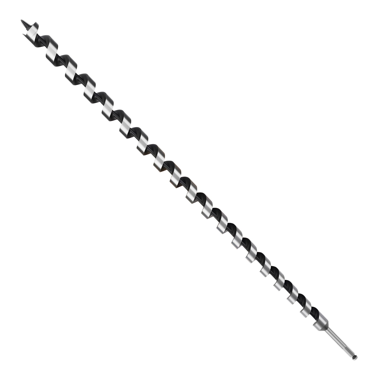 MOXPIFY Wood Auger Drill Bits, 22mm Timber Drill Bits 800mm Long Hex Shank, Extra Long Drill Bits Wood For Woodworking (22mm x 800mm) โ image 1