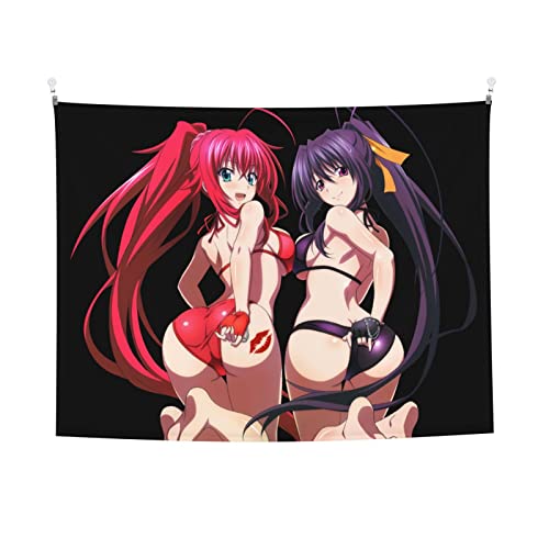 VILLACART Anime Tapestry High School DXD Wall Hanging Wall Décor for Dorm Bedroom Home Décor 28.7