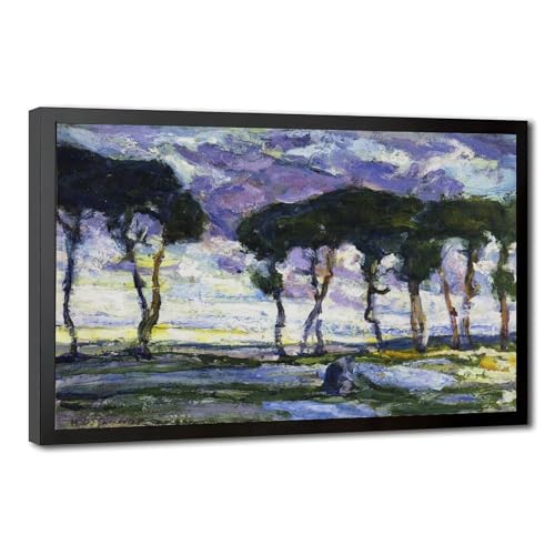 Toile Henry Ossawa Tanner paysage d'iris idée cadeau décoration maison