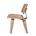 Modway Fathom Mid-Century Modern Molded Plywood Kitchen and Dining Room Chair in Natural