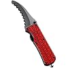 Gill Folding Personal Rescue Knife RED