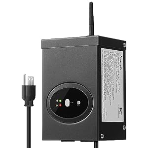 DEWENWILS Smart Low Voltage Landscape Transformer 120W