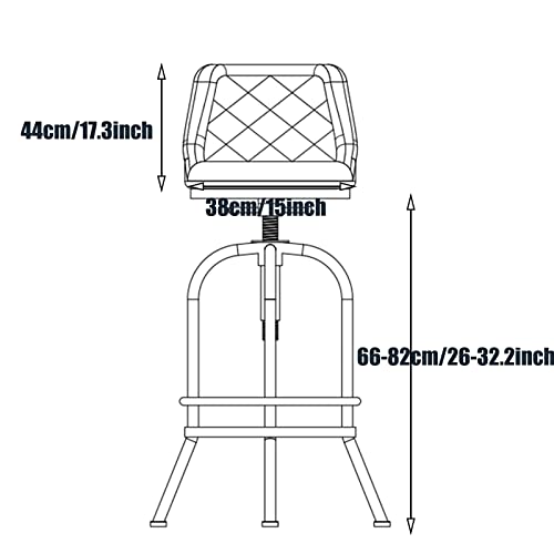 Bokkolik 551-1 Industrial Bar Stool thumb #1