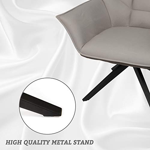 Sillón Plegable Gris Cuero Sintético miniatura 6
