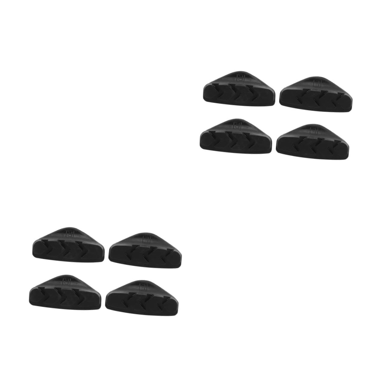 TOYANDONA Bremsbelagsatz Bremsbeläge Pads Bremsblöcke Teile Unterlage Fahrradzubehör Bremsen Für Fahrrad Rennrad Bremse Bremsklötze Für Fahrräder Bremsklotz Schwarz