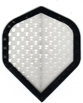 5 Sets #30965 AmeriThon Clear Embossed"No Stinking Logos" Dart Flights