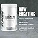Raw Creatine Monohydrate | (100 Servings - Value Pack) Unflavored - 5g Micronized Creatine Per Serving - Muscle Strength, Power & Recovery Support
