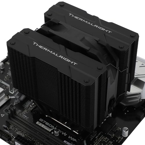 Thermalright TR Peerless Assassin 120 MINI Black CPU, 6 Heat Pipes AGHP, z wentylatorem 120 mm PWM, prędkość 1500 obr./min, do AMD: AM4/AM5/Intel LGA 1851/1700/115X/1200/2011, chłodnica PC