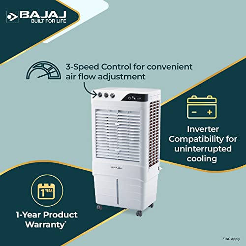 Bajaj DMH 90 Neo 90L Desert Air Cooler for home with DuraMarine Pump (2
