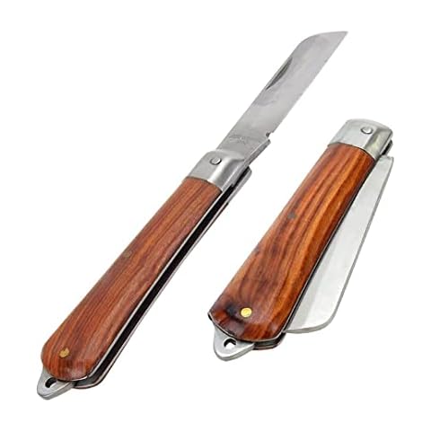 TDL Morris Products 54622 Pocket Knife With Coping Blade, Electrician Knife for Skinning Small Wire & Cable. Cover