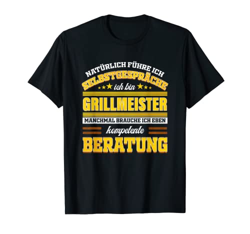 Homme Cadeau de barbecue amusant pour les maîtres du barbecue T-Shirt