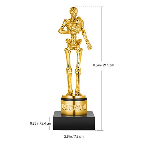 STOBOK Troféu de Halloween de 21,5 cm Troféu Melhor Fantasia Troféu Concurso de Halloween Prêmios de