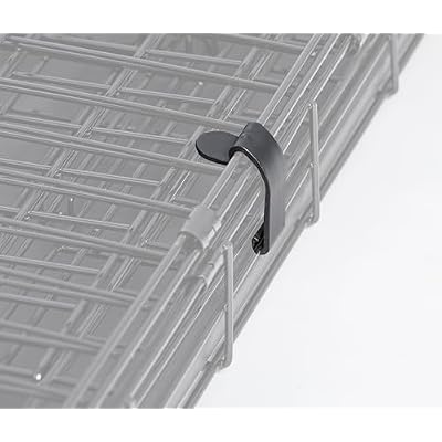 MidWest Homes for Pets Replacement Dog Crate Locking Latch, Plastic, Black, LATCHPL-1