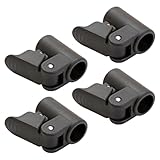 Convient pour les poteaux de 22 à 25 mm : conçu pour s'adapter sur des tubes d'un diamètre extérieur de 25 mm et se fixer sur des poteaux de 22 mm, parfait pour une utilisation générale avec auvent, caravane, annexe