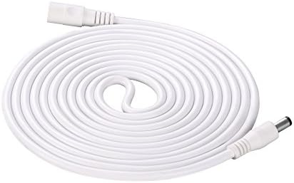 UnoinCam PE1 Power Cable 3m (Nearly 10 Ft) 2.1mm x 5.5mm Jack, DC Plug Extension Cord Male to Female for WiFi Wireless IP Security Camera， Home Surveillance System, Outdoor Indoor Monitoring Camera